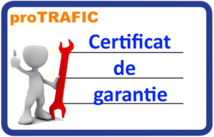 Certificat garantie produse Protrafic